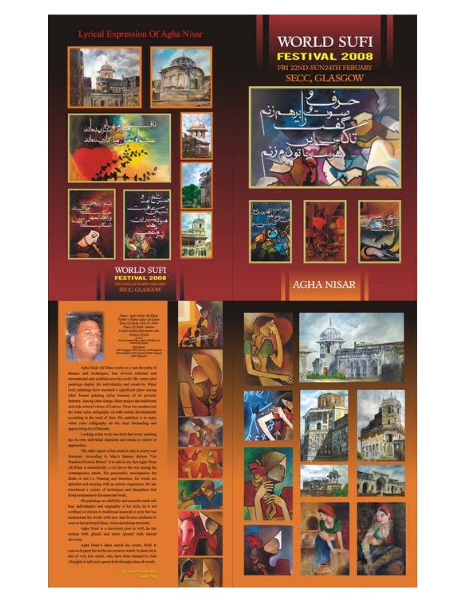 Cover of the World Sufi Festival Glasgow 2008 programme